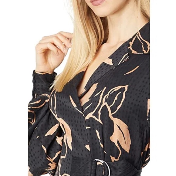 🎀NWT🎀 Ted Baker Chic Faux Wrap Belted Dress - Picture 6 of 9